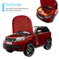 24V Officially Licensed Land Rover Ride On Car, Towallmark 2-Seater W/Parent Remote Control, 3 Speeds, Wireless Music, Spring Su
