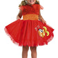 Sesame Street Frilly Elmo Costume, Official Elmo Halloween Outfit, Size (12-18 Months)