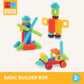 Battat- Bristle Blocks- Stem Interlocking Building Blocks- 36 Pc Playset- Developmental Toys For Toddlers & Kid- Basic Builder B