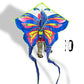 Dingbear 1pcs Simple Flying Kite, Butterfly Kite, Suitable for Children, Outdoor Games and Beach Park Activities