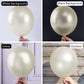 Partywoo White Sand Balloons, 142 Pcs Pearl White Sand Balloons Different Sizes Pack Of 18 Inch 12 Inch 10 Inch 5 Inch Boho White Balloons For Balloon Garland Or Arch As Party Decorations, White-Z41