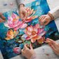 Fishwisdom 500 Piece Hard Challenging Jigsaw Puzzle For Adults And Teens And Kids, Fun Perfect Idea Gift For Happy Family Games