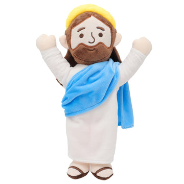 Yelakey Jesus Plush Jesus Stuffed Doll Jesus Plushie Toys Christian Stuff Religious Party Favors Gifts For Kids For Christening 