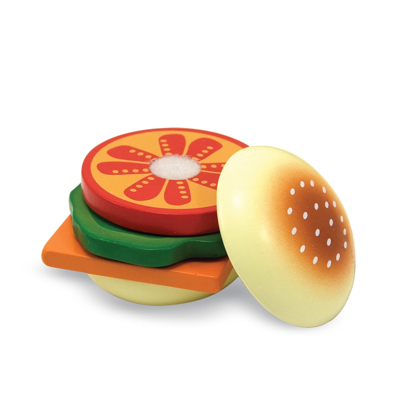 Melissa & Doug Wooden Sandwich-Making Pretend Play Food Set