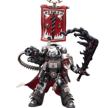 JOYTOY Castellan Crowe Warhammer 40K 1/18 Action Figures Grey Knights Castellan Crowe 4.9Inch Collectible Model Birthday Gifts Warhammer Series Model