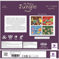 TOYKRAFTT Chunky Infant Floor Puzzle Toy, 2 Piece Puzzles for Kids Age of 2-3 Years, Educational Toys My First Jungle Animal Puz