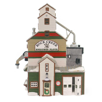 Department 56 Snow Village 'The Farmer'S Co-Op Granary' [?????]
