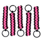 Bubbasgaragetv - Large Heavy Duty Paracord Zipper Pulls (Hot Pink)