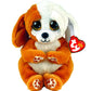 Ty Beanie Bellie Ruggles - Brown And White Dog - 6''
