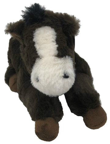 Plushies Barnyard Animals 11'' Plush Animal Toys (Brown Pony)