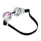 Kaleidoscope Goggles For Raves Trippy Psychedelic Steampunk Glasses With Rainbow Prism Diffraction Crystal Lenses