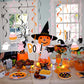 20Pcs Halloween Party Hanging Swirl,Cute Pink Ghost Sugar Bat Boo Ceiling Hanging Streamers for Halloween Baby Shower,Kids Hallo