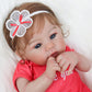WOOROY Realistic Reborn Baby Dolls - 18 Inch Lifelike Newborn Baby Girl, Real Baby with Soft Weighted Body, Real Life Reborn Dol