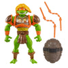 Masters of the Universe Mattel Origins Turtles of Grayskull Action Figure & Accessories  Michelangelo Collectible Toy with 16 Joints  TMNT & Motu Crossover