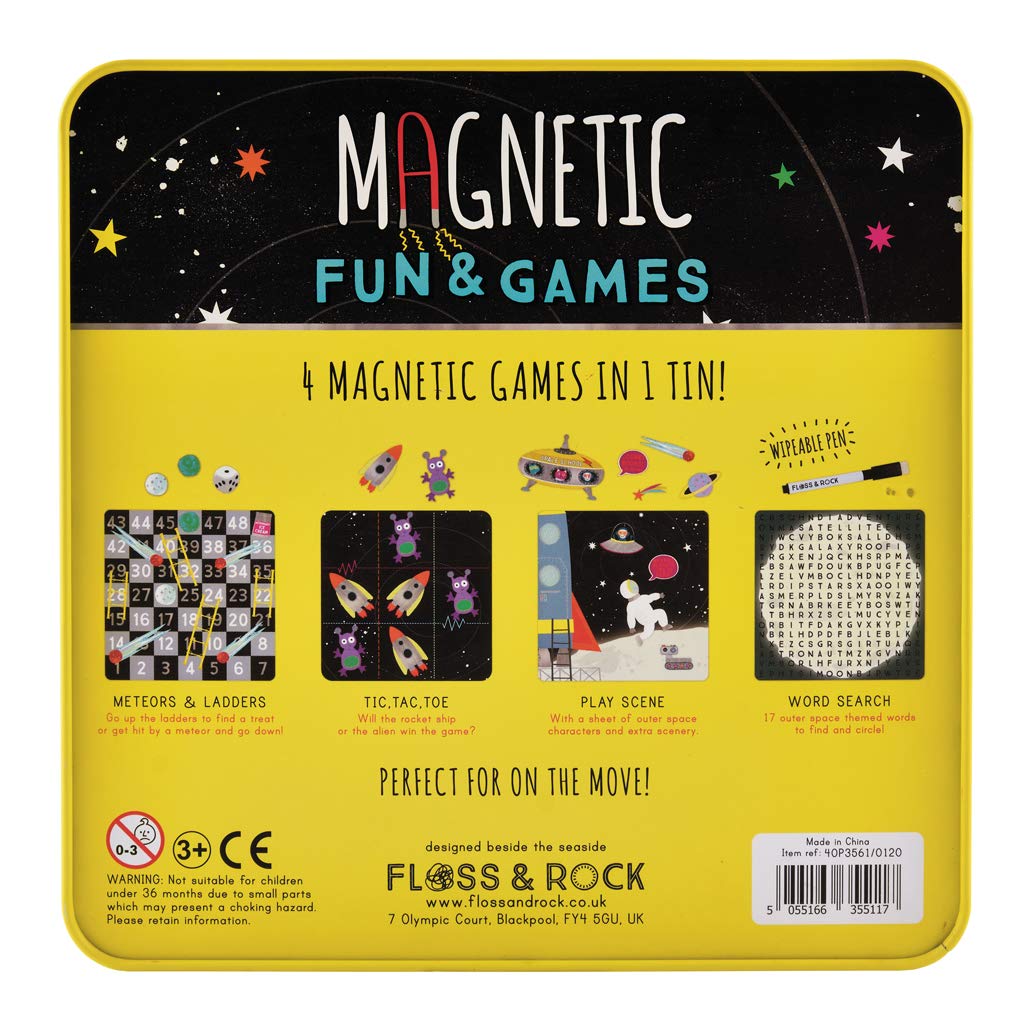 Floss & Rock 40P3561 Space Magnetic Fun And Games Toy