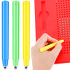 3 Pieces Replacement Stylus Magnetic Drawing Pen Magnet Replacement Pens For Play Magnapad Magnetic Drawing Board Writing Tablet A To Z And Numbers 0-9