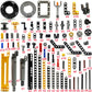 Zhx Technical Parts Beams Axles Connectors Bricks Sets - 457 Pieces, Chassis Frame Liftarm Push Rods For Technic Car Moc Building Block Toys