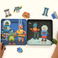 Petit Collage Magnetic Play Set, Robot Remix – Mix & Match Magnetic Game Board, Ideal For Ages 3+ – Includes 2 Magnetic Scenes And Over 25 Magnet Pieces, Ideal Travel Activity For Kids