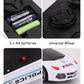 Toy Cars, Police Car Toys For Boys 3-5, Police Car Spinning Toy With Music Lights And Siren, Automatic Door Opening Spin Toy For