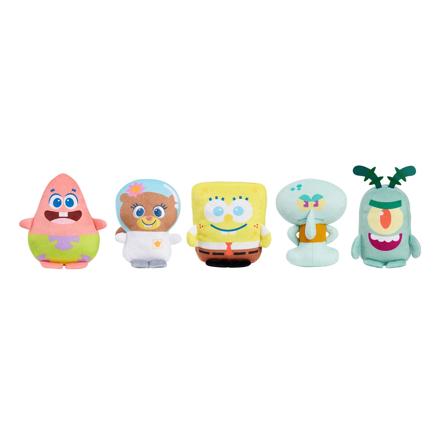 SpongeBob SquarePants 7-inch Small Plush Stuffed Animal - Plankton, Bikini Bottom Bestie