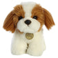 Aurora® Shih Tzu Stuffed Animal - Lifelike Brown 11" Plush - Model 26370 - Adorable Miyoni® Tots