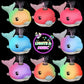 2024 Upgraded Bath Toys, Rechargeable Baby Bath Toys, Dolphin Spray Water Light Up Musical Toys 6-12 12-18 Months, Sprinkler Water Pool Bathtub Toys For Toddlers 1-3 2-4 Boys Girls Infant Kids - Blue
