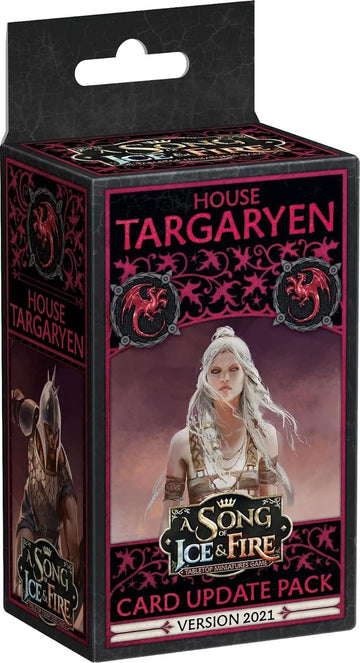 Cmon A Song Of Ice And Fire Tabletop Miniatures Targaryen Faction Pack | Strategy Game For Teens And Adults | Ages 14+ | 2+ Play