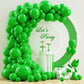 Nisocy Green Balloons Arch Garland Kit, 102Pcs 18In 12In 10In 5In Green Balloons Different Sizes For Birthday Wedding Baby Showe