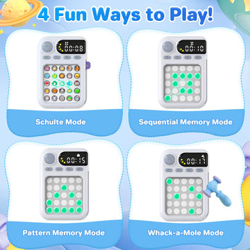 Handheld Game For Kids, Math Games, Memory Game With Flash Cards, Sensory Fidget Toys, Learning & Education Toys, Birthday Gifts