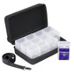 Rhcom Trading Card Case Kit With 12 Deck Boxes,For 2200+Cards.Card Game Organizer Compatible With Tcg Deck, Sports Cards, Mtg De