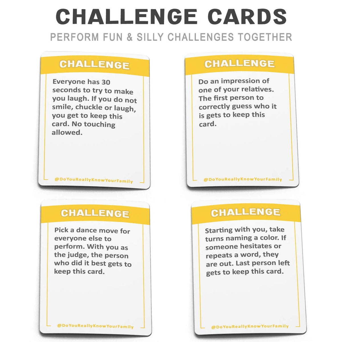 Conversation Starters & Challenges