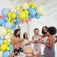 Funhot Blue Yellow Balloon Garland Arch Kit, Light Blue And Yellow Latex Balloons Large Maca Blue Yellow Party Balloons For Kids