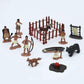 ONEST 22 Pieces Native American Figurines Indian Figurines Indians Historical Plastic Action Figures for Projects Decoration Bir