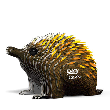 Eugy Echidna 3D Puzzle, 26 Piece Eco-Friendly Educational Toy Puzzles For Boys, Girls & Kids Ages 6+