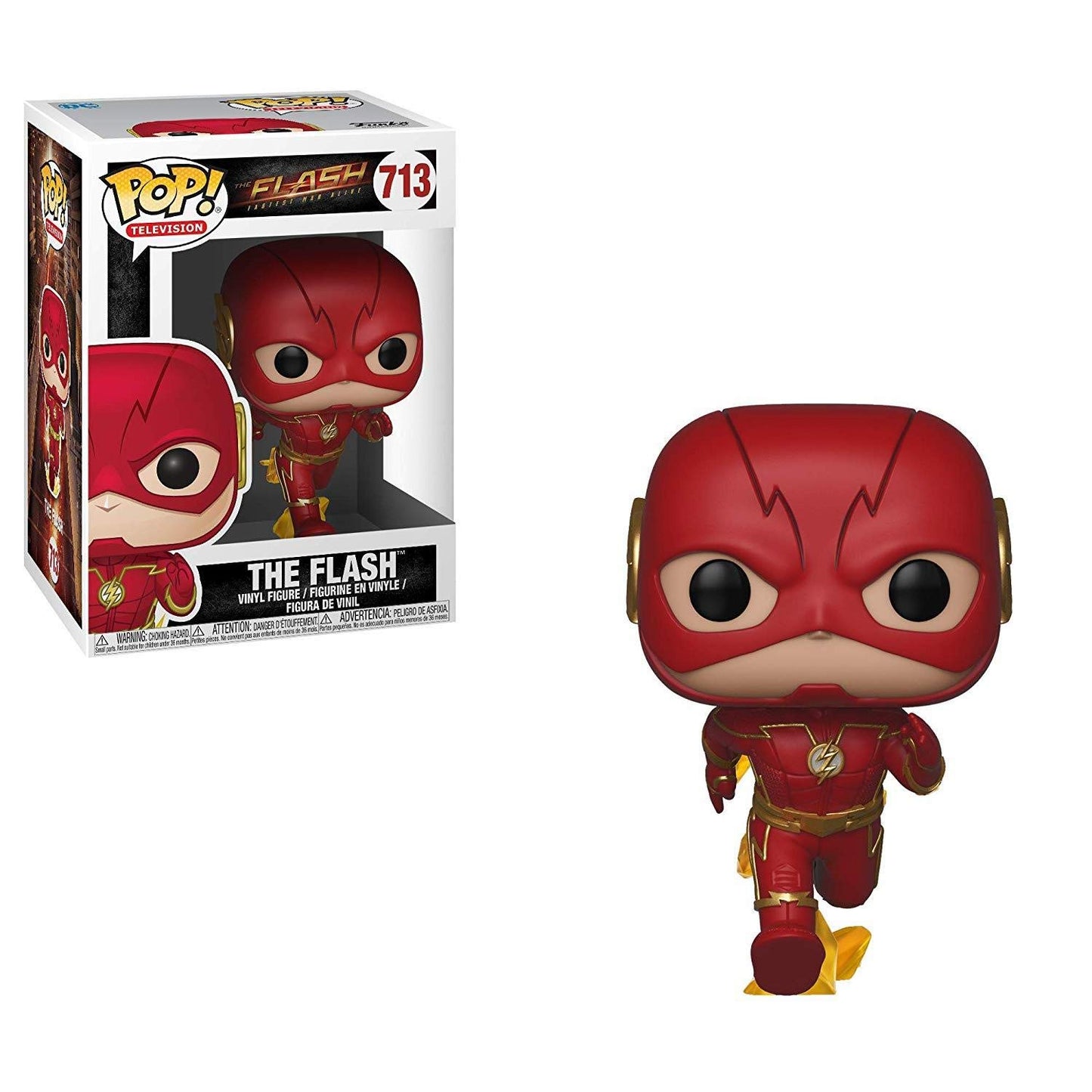 Funko Pop Television The Flash Collectible Figure, Standard Size, Multicolor, Model 32116, Plastic Material