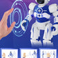 EduCuties Programmable Robot Toy for Kids, Smart Dancing & Walking, 10.6 inch, Blue, Model EC22-5R, Ideal for Ages 4-10, Birthday Gift