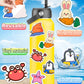 Apakkai 600 Pcs Cute Stickers For Kids, Water Bottle Stickers For Teens, Kawaii Vinyl Phone Laptop Skateboard Animal Waterproof