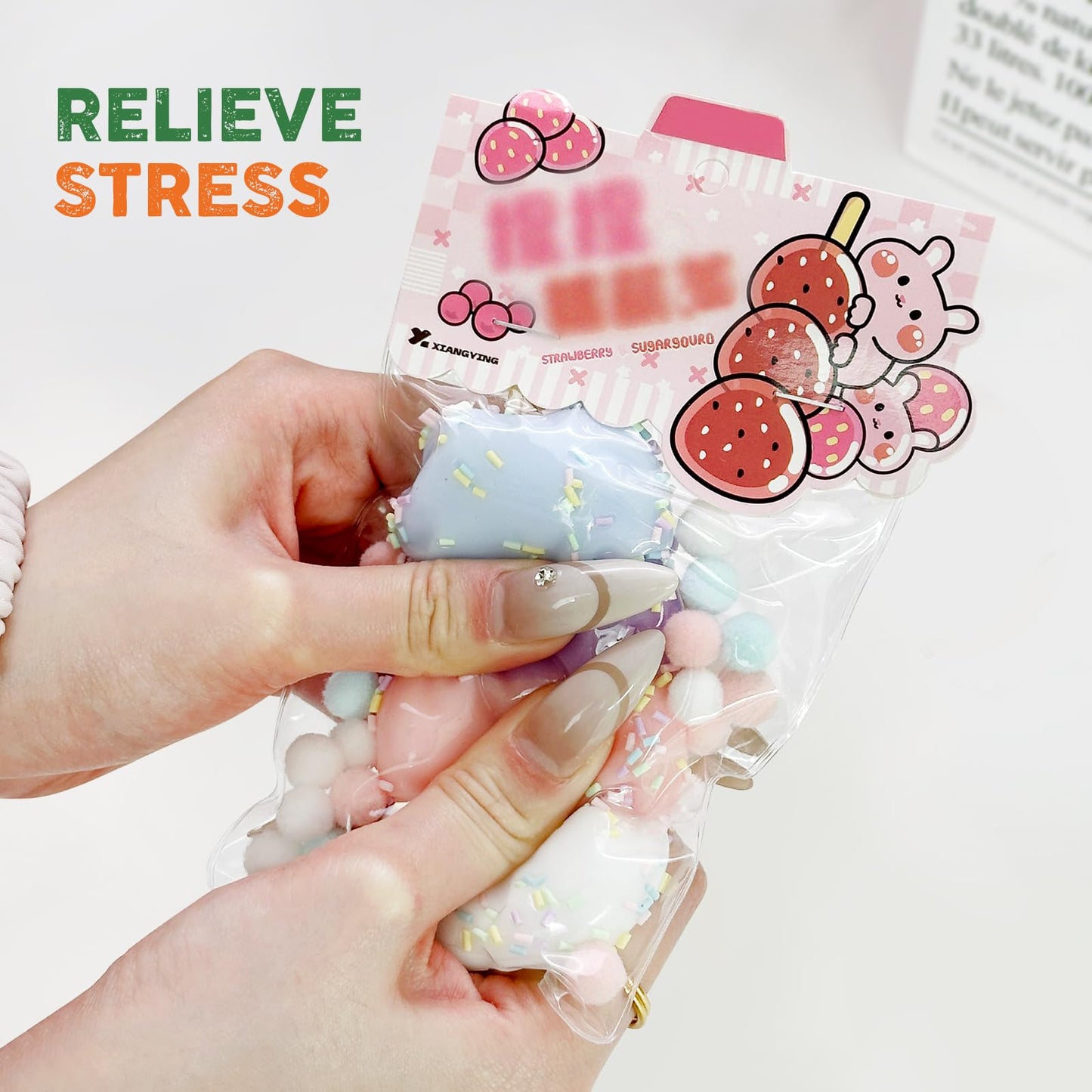 Taba Squishy Toys Cat Paw Squishy Toys Cat Paw Squeeze Toys  Fidget Toys Silicone Squeeze Toy for Stress Relief Cute Soft Squeeze Fidget Toys Party Favors Gift for mature-themed (Ball)