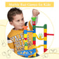 Poplay 120Pcs Glass Marbles Bulk, For Kids Marble Run Games, Vase Fillers, Yellow