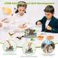 Light Up Terrarium Kit For Kids — Build A Prehistoric Dinosaur Habitat | Dinosaur Toys For Kids, Science Kits, Arts And Crafts For Kids, Boys Toys Ages 4+, Kids Gifts