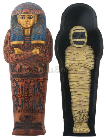 Egyptian Sarcophagus Of Maatkara Box Display Decoration