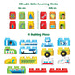 Leapfrog Leapbuilders Soar And Zoom Vehicles, Multicolor
