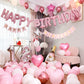 Canrevel Happy Birthday Banner 13Pcs 16 Inch Mylar Foil Letters With 12Pcs Star Balloons Birthday Party Decorations For Kids And