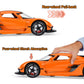 Toy Cars Model Jesko 1/22 Diecast Metal Sports Toy Cars for Boys, Alloy Collectible Model Car with Sound and Lights, Race Model
