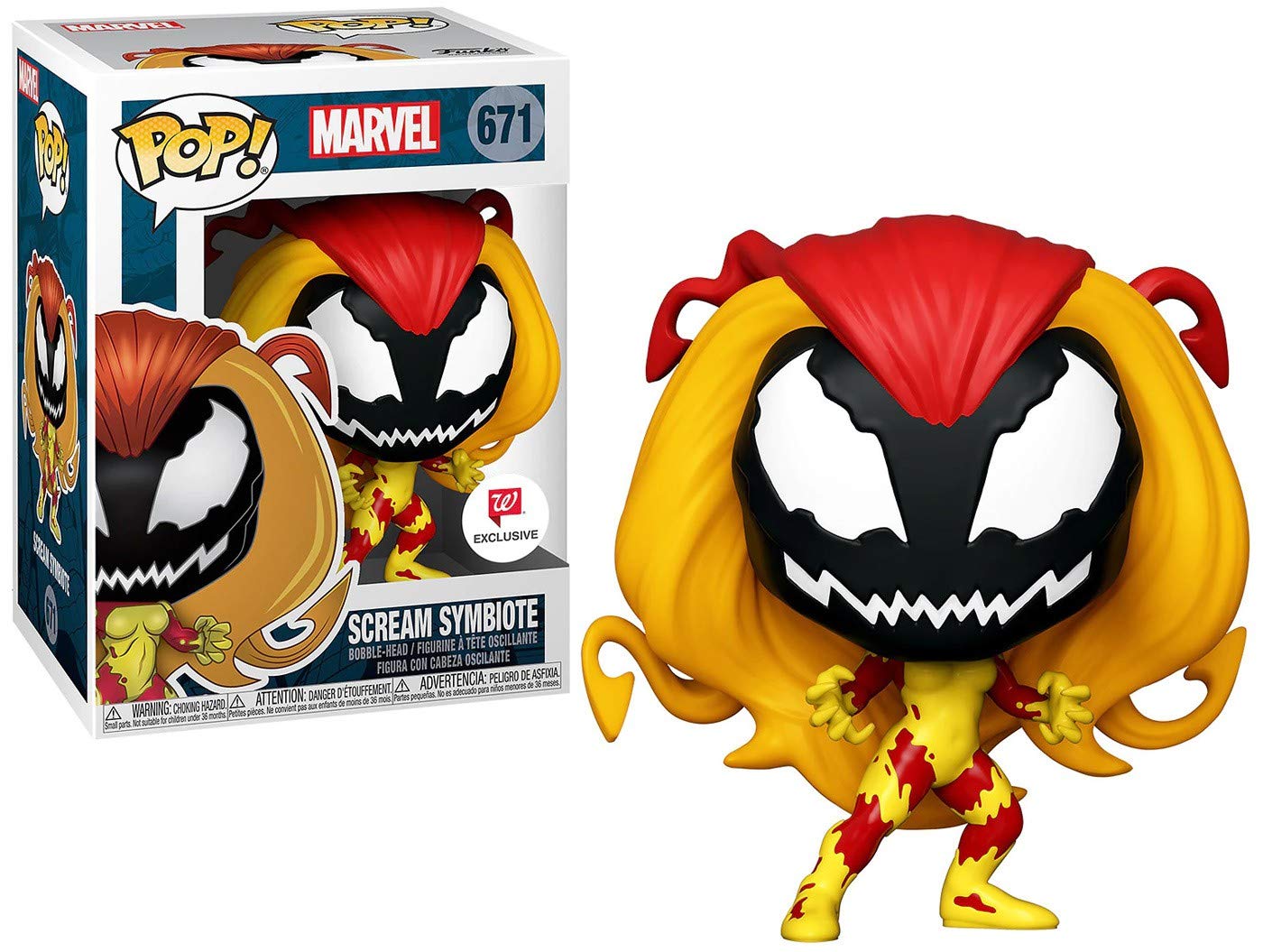 Pop! Funko Exclusive Scream Symbiote #671