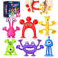 Suction Toy Toddler Bath Toys: 18Pcs Sensory Fidget Toys For Kids, Baby Window Building Toys, No Hole Bath Toy Suction Toy For Boys Girls Travel Toy Gift, Suitable For Classroom Prizes, Party Favors