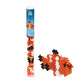 Plus Plus 3D Puzzle Building Block Set, 70 Mini Interlocking Pieces, Fun Stem Toys For Kids - Clownfish Mini Maker Tube