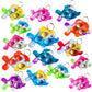 30 Packs Funny Summer Present Unique Mini Fish Assorted fidgets Bubble Toys for Kids Children Classroom Students Gifts from Teac
