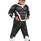 Marvel Black Panther Official Toddler Halloween Costume - enhanced Quality Padded Jumpsuit and Fabric Mask (3T-4T)