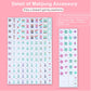 Arrowbash American Mahjong Set - 160 Hand Carved Tiles, 1.2" Size, Pink, Model TEA-Arrowbash-3136 for Social Parties and Gifts
